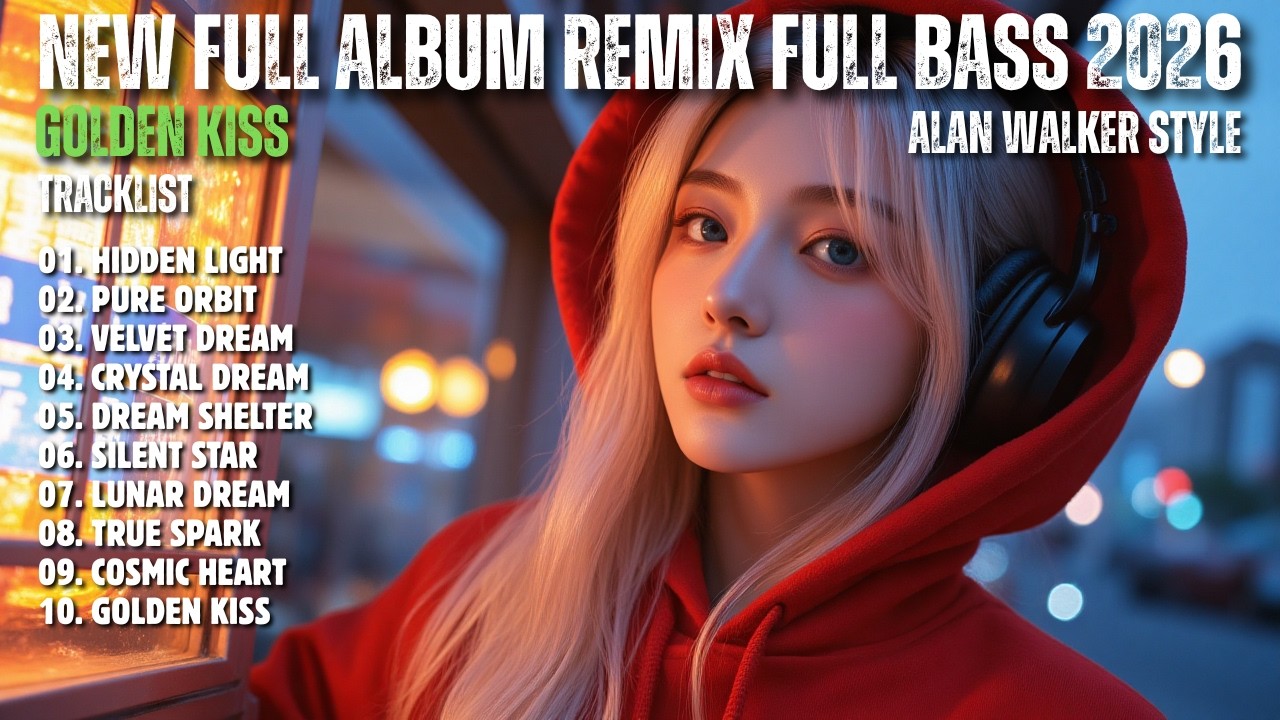 ALAN WALKER STYLE X SAHARA || GOLDEN KISS || NEW FULL ALBUM REMIX FULL BASS 2026