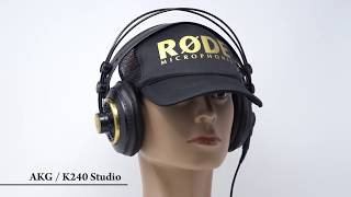 新品☆AKG k240 studio ☆ ヘッドホン K240 STUDIO | プロフェッショナル・スタジオヘッドホン