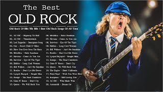 The Best Old Rock Songs 60s 70s 80s Collection - Pink Floyd, AC/DC, Aerosmith, CCR, Queen...