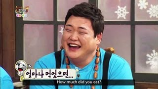 Happy Together - Late Night Cafeteria with Kim Junhyun, Kim Sinyoung, Heo Gak & more! (2013. 05. 15)