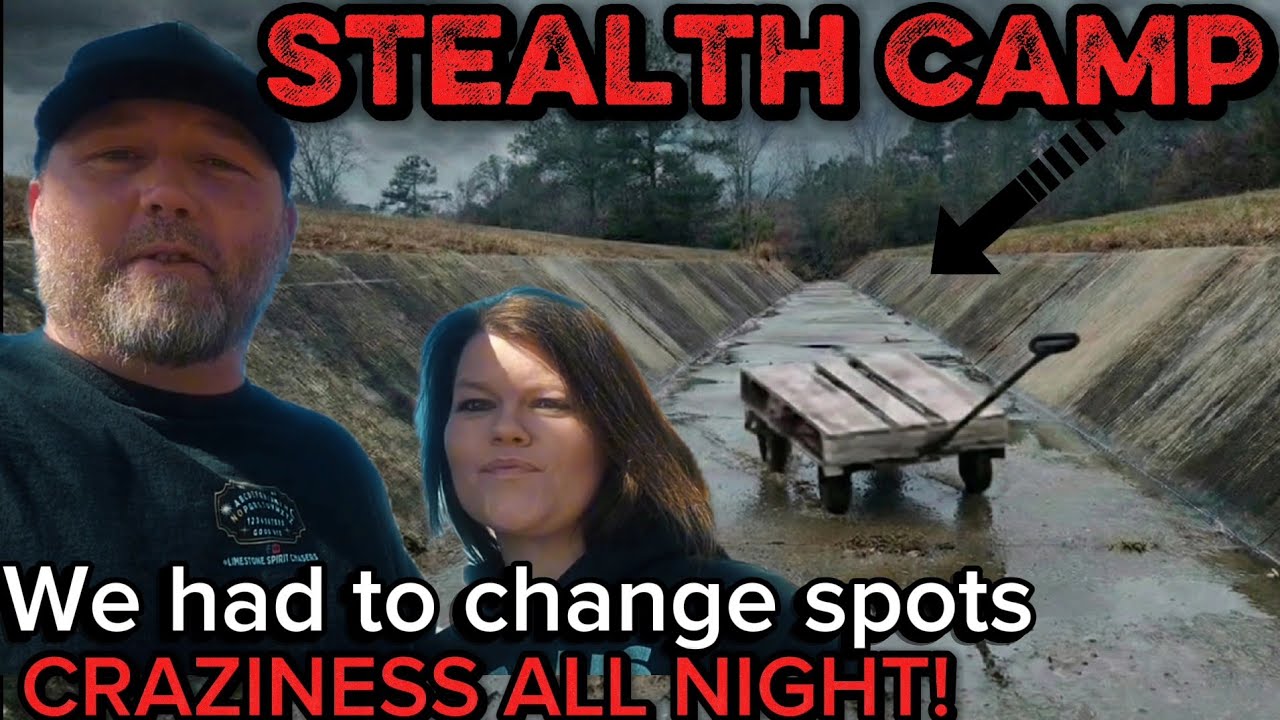 This stealth camp was full of unexpected surprises ALL NIGHT! 
