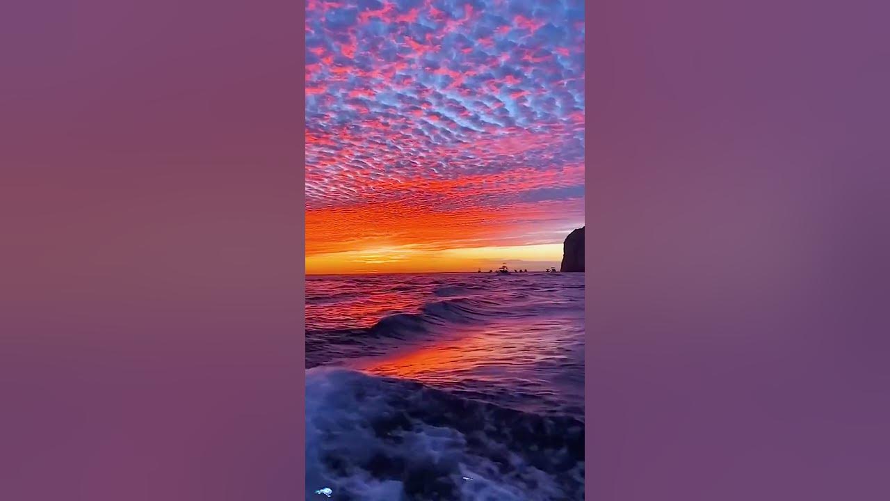 sunset drawing, sunset song,ocean sunset painting, ocean sunset status ,nature status ,oceans