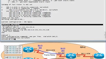 Routing and WAN Services - Frame Relay with subinterfaces