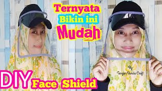 Face Shield hat tutorial || cara mudah membuat APD face Shield #faceShieldtutorial  #faceShieldtopi