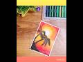 sunset sea painting with oilpastel#arohisdesk#oilpastels#shortsbeta#shortsfeed#shorts#painting#art