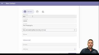 FlowJo Add/Edit Contacts