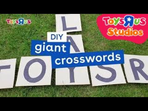 DIY: Giant Crossword