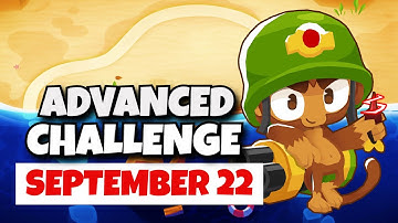 BTD6 Advanced Challenge | Just Pop The Moab For Cheap | September 22, 2023