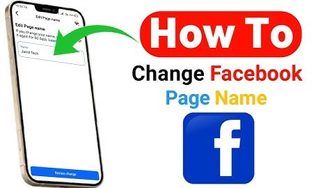 How to Change Facebook Page Name in 2025 | Step-by-Step Guide