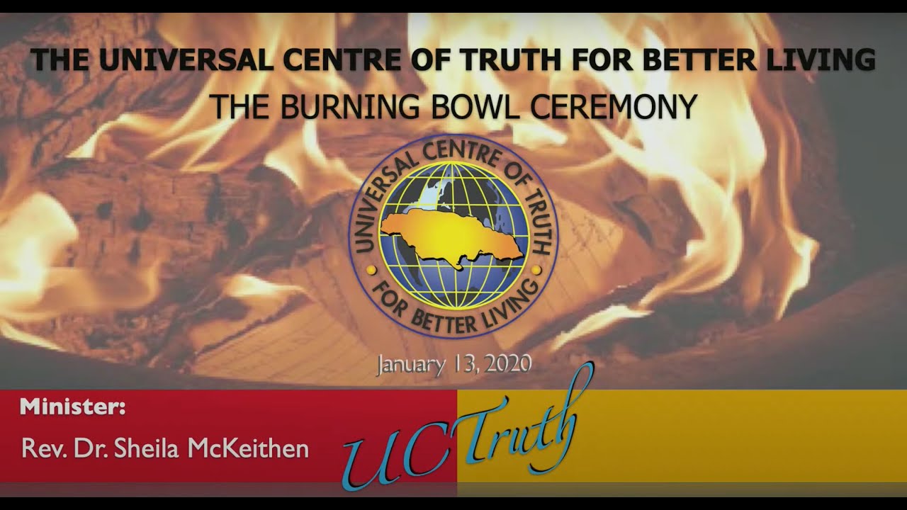 Burning Bowl Ceremony - Rev. Sheila R. McKeithen