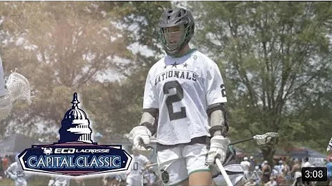 Kyle McCarthy Nationals Lacrosse Club Fall 2021 Hi...
