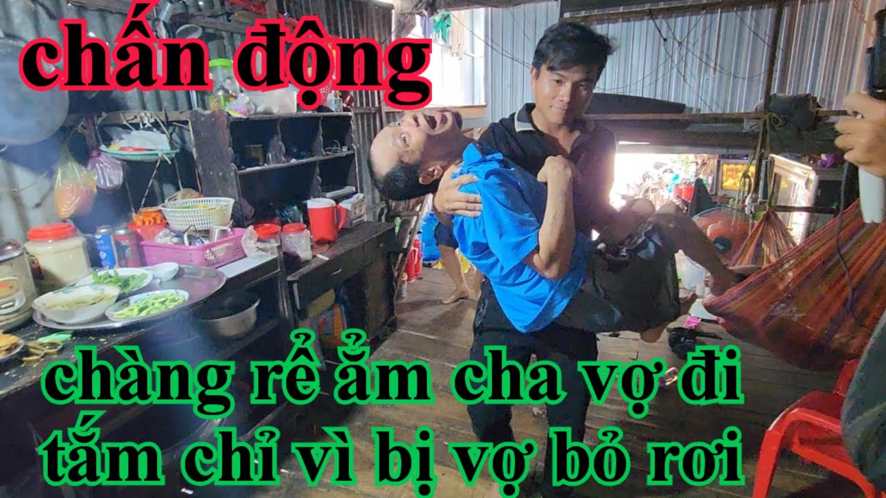 Chấn động chàng rể ẳm cha vợ đi tẳ vì b.ị vợ bỏ rơi