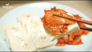 두부를 대박 맛있게 먹는 비법!! 고기없이 만드는 초간단!! 초스피드!! 