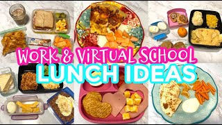 A WEEK OF LUNCHES! || VIRTUAL SCHOOL & WORK LUNCHES! || WEEK 1