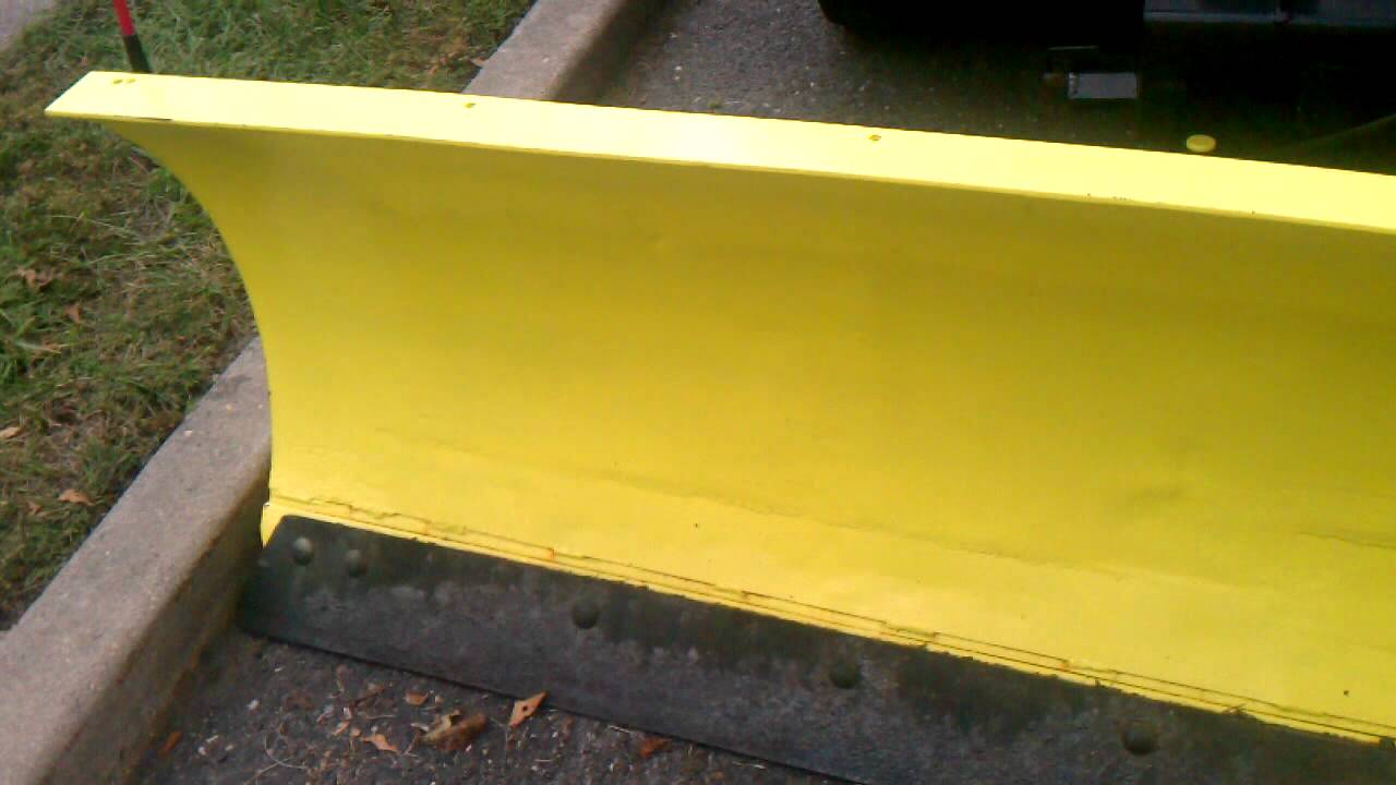 9' Fischer Plow Video YouTube