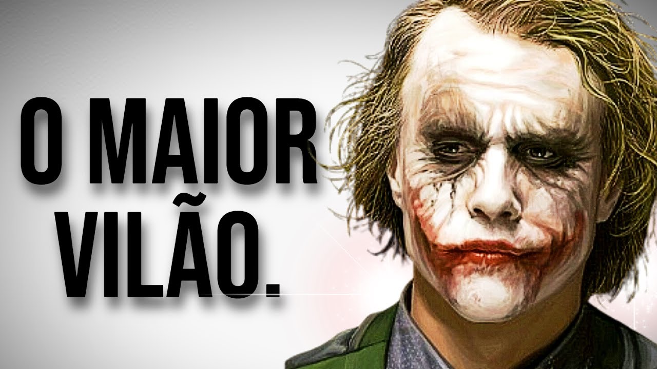 POR QUE NUNCA MAIS VAI EXISTIR UM VILÃO COMO O CORINGA DE HEATH LEDGER?