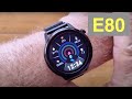 FIYPO E80 Continuous Temperature IP68 Waterproof ECG Charts SpO2 Health Smartwatch: Unbox & 1st Look