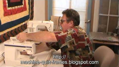 Quilt frame machines