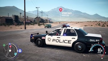 Need for speed payback - Bait crate chase (abandoned car recovery)