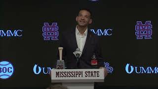 Mississippi State AD Zac Selmon Meets Media After Introducing New Head Baseball Coach Brian O'Connor