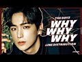 THE BOYZ (ザボーイズ) - &#39;WHY WHY WHY&#39; | Line Distribution