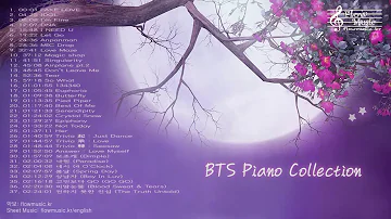 BTS Piano Collection for Studying and Sleeping / Study Music Sleep Music