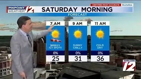WPRI 12 Weather Now 12/19/25 Dry Weekend Ahead