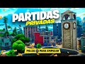 ¡PARTIDAS PRIVADAS en **PISOS PICADOS** de FORTNITE CAPITULO 3!