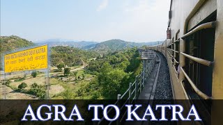 Train no.06787 Tirunelveli Shri Mata Vaishno devi Katra Sp.Superfast Express | Journey Agra To Katra