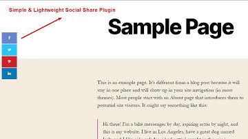 Simple & Lightweight Social Share Plugin for Wordpress without Javascript