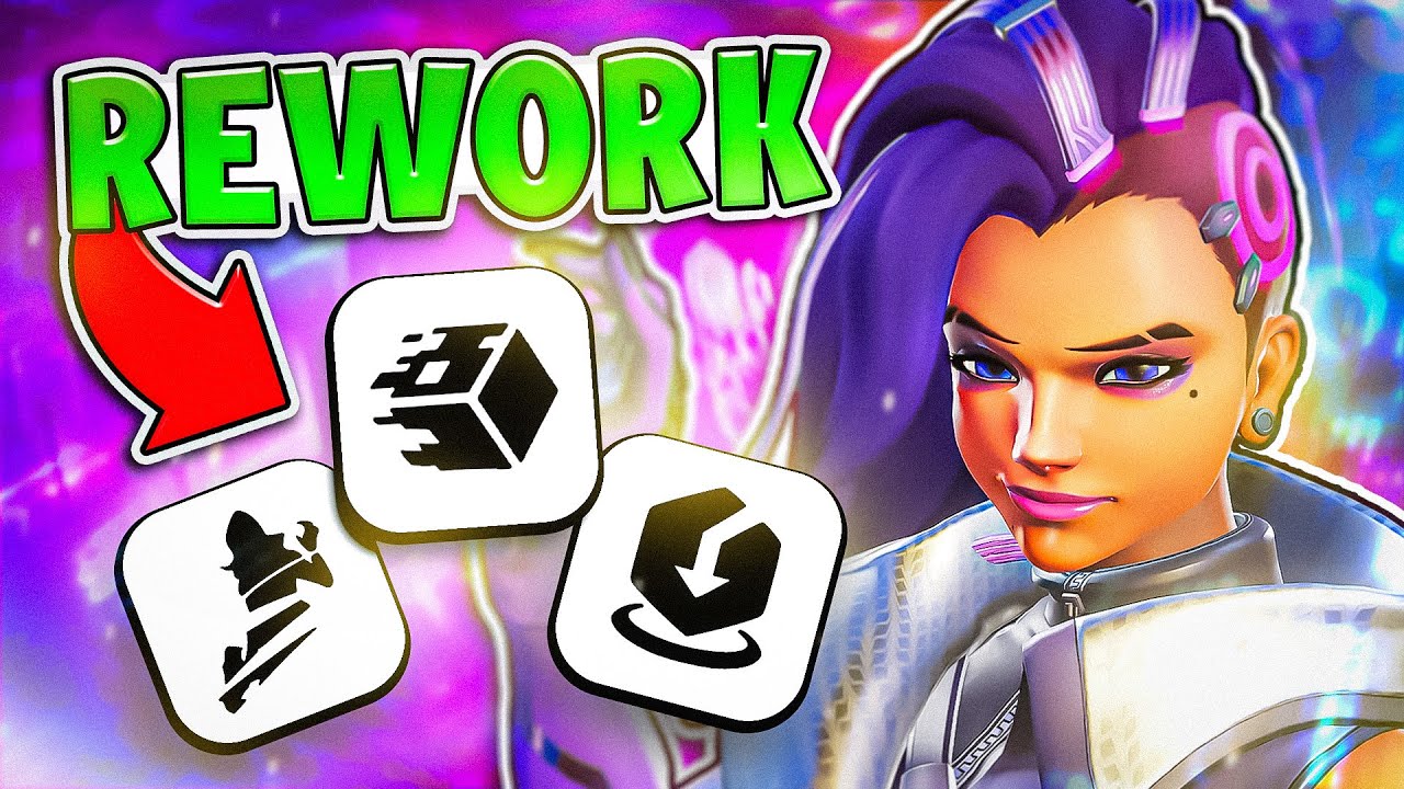Le NOUVEAU REWORK de SOMBRA est OP sur OVERWATCH