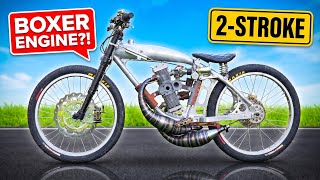 Finishing My 2-Stroke BOXER Motorized Bicycle