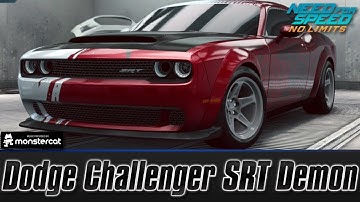 Need For Speed No Limits: Dodge Challenger SRT Demon (Customization + MAXXED OUT)