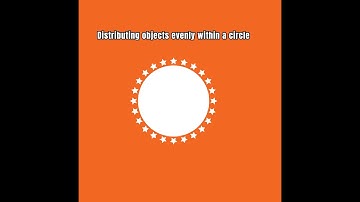 how to distribute objects evenly in a circle adobe illustrator