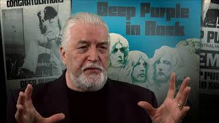 Deep Purple's Jon Lord discusses working with Ritchie Blackmore in 1970.