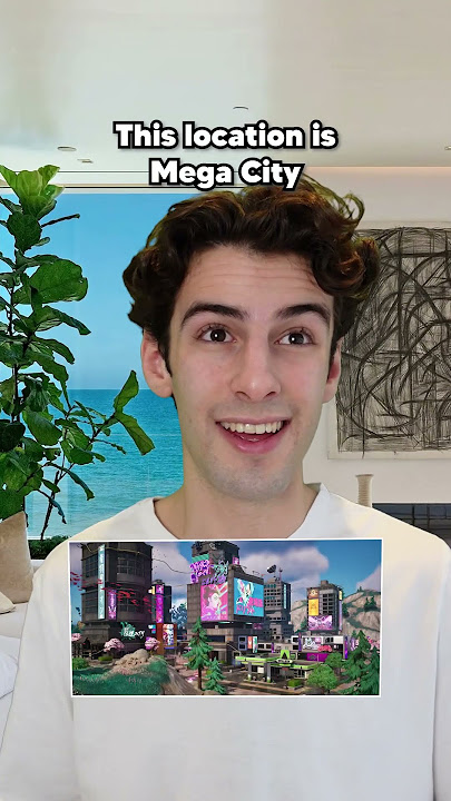 Which Fortnite location is better? Mega City or Neo Tilted? #shorts
