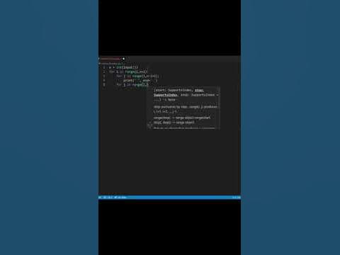 Hollow Rhombus Star Pattern | Python Program | Python Guy #shorts - YouTube