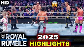 Wwe Royal Rumble 2025  Jey Uso Wins  Mens Royal Rumble Match 2025 Highlights
