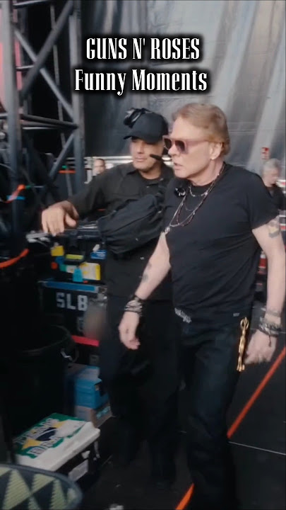 Guns N' Roses Funny Moments Asia, Middle East, Europe Tour 2025 #gunsnroses #axlrose #slash #music