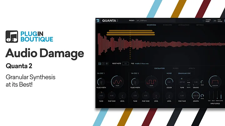 Quanta 2 from Audio Damage - Granular Synthesis at its Best!