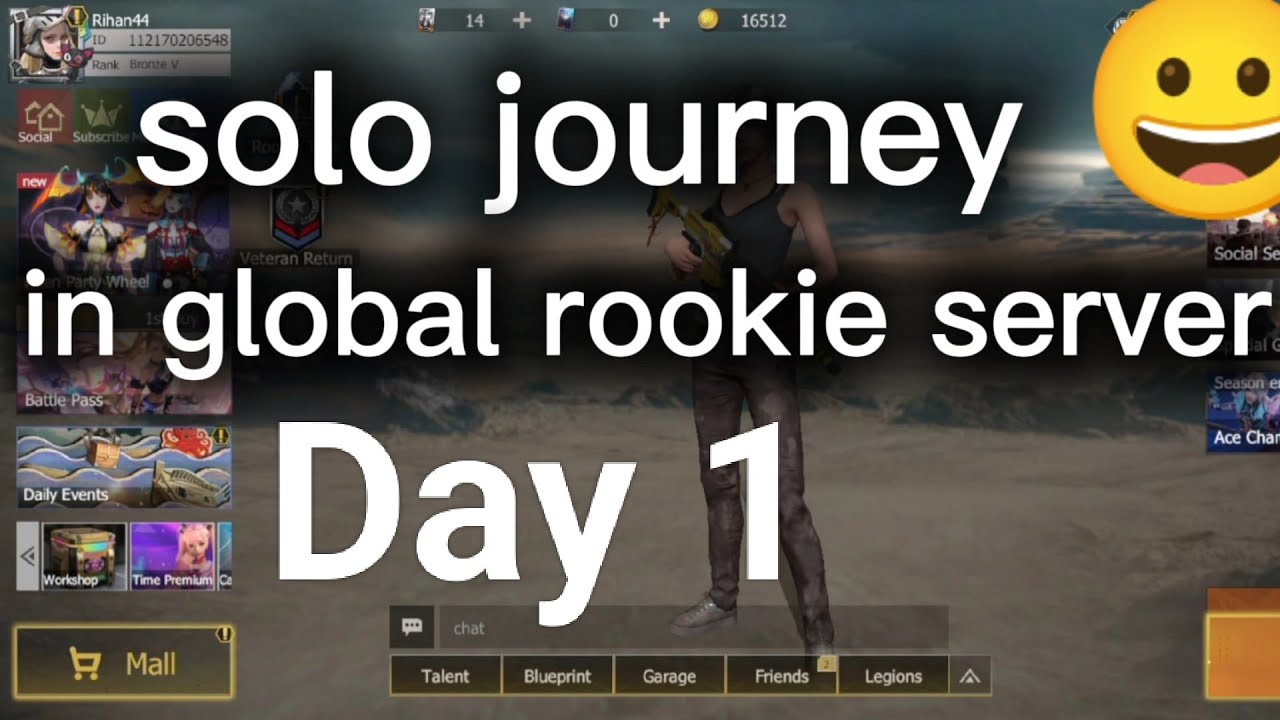 New solo journey start  global rookie server in last Islands of survival 😀😀#videos#gaming 
