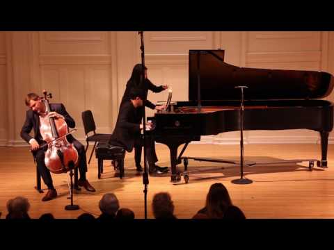 1/3 Brahms Cello Sonata no. 1 E minor: Andrei Ionita (cello), Yekwon Sunwoo (piano)