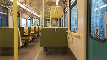 Onboard 8100 class DART train from Glenageary to Bray