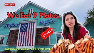 🦀 $49.99 Seafood Buffet with Unlimited Crab Legs – Worth It | Captain George’s