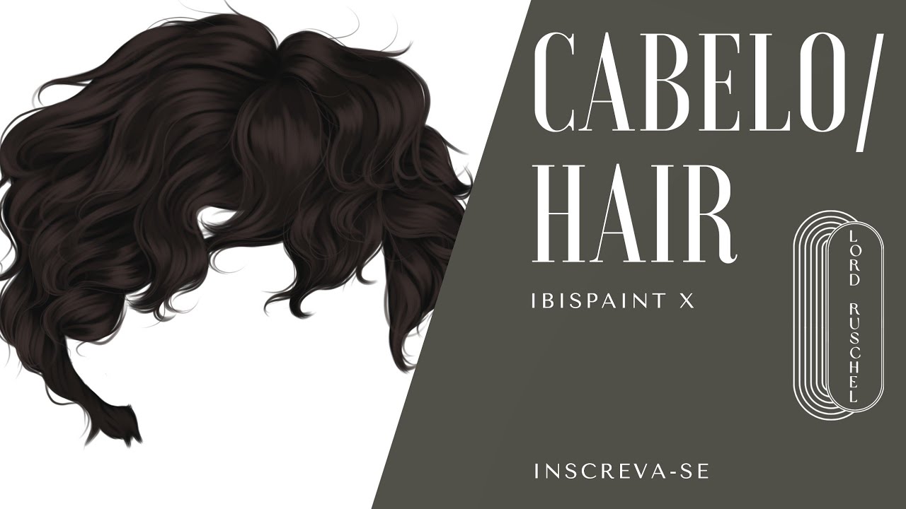 COMO EU FAÇO CABELO - IbisPaint X - YouTube