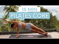15 MIN PILATES CORE & ABS WORKOUT || Intermediate Pilates (No Equipment)