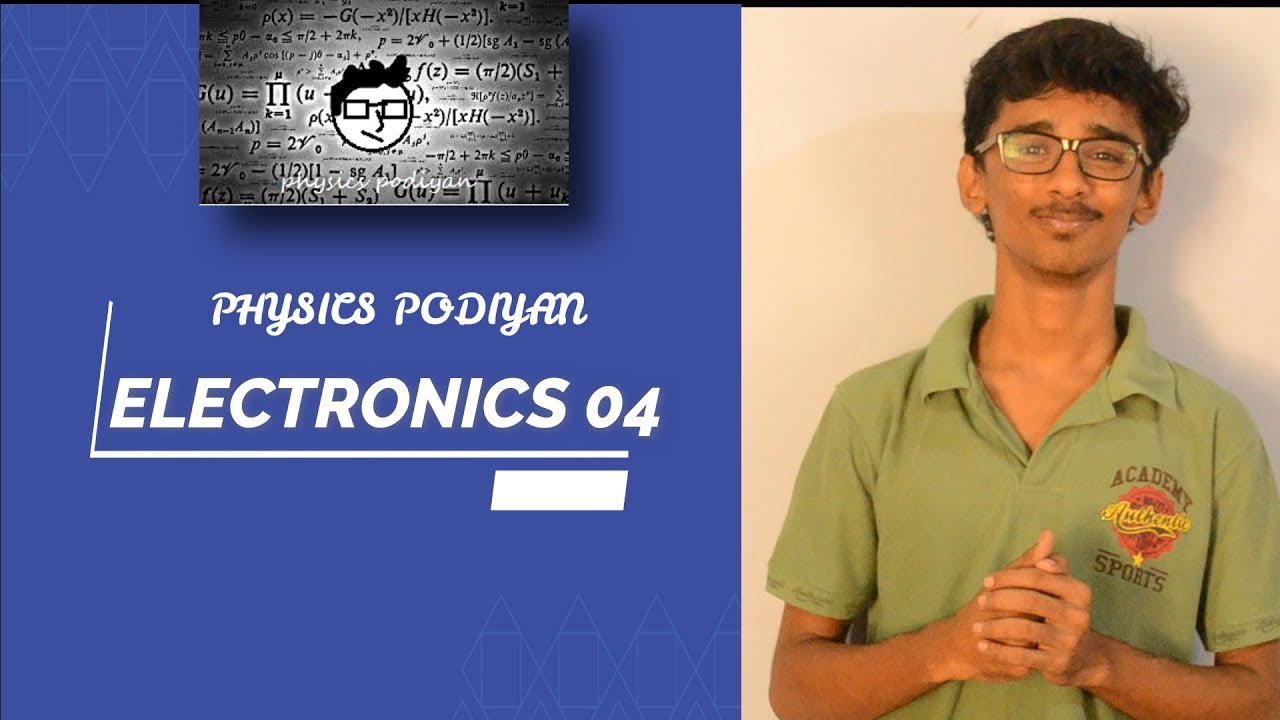 Electronics -04 இலத்திரனியல் tamil A/L physics