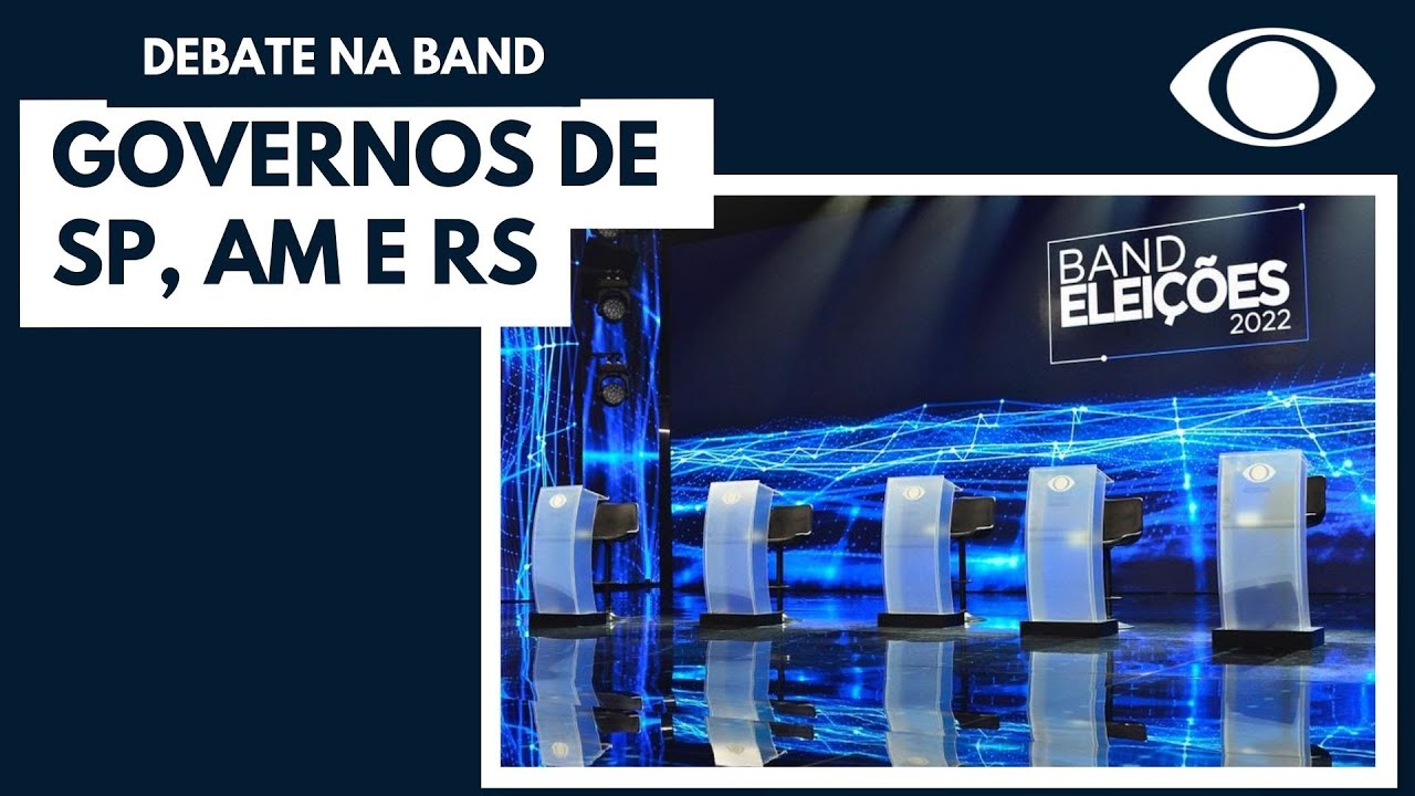 Band dará a largada para os debates eleitorais do 2º turno