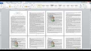 Word 2010 (Encabezado y Pie de Pagina)