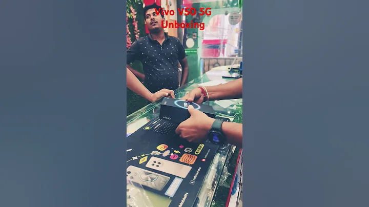 Vivo V50 5G Unboxing#shorts @VivoIndiaOfficial @vivowestbengalofficial #reels #follow#foryou